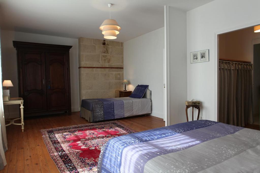 Chateau Du Beugnon Bed & Breakfast Tigné Oda fotoğraf